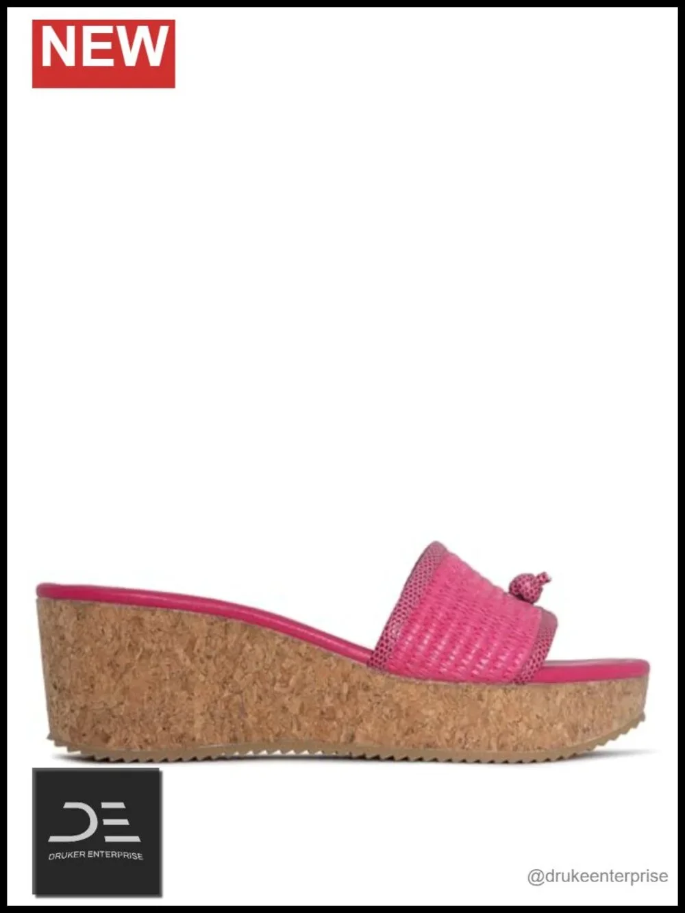 Women's Espadrille Wedge Sandals with Raffia Cork Midsole